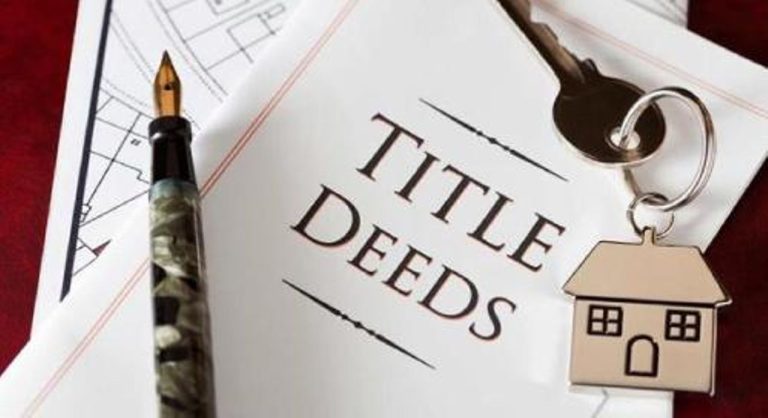 TITLE DEED AND CESSION